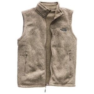 Tan North Face Vest Large